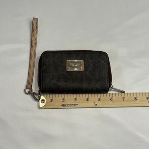 Michael Kors Monogram Wristlet